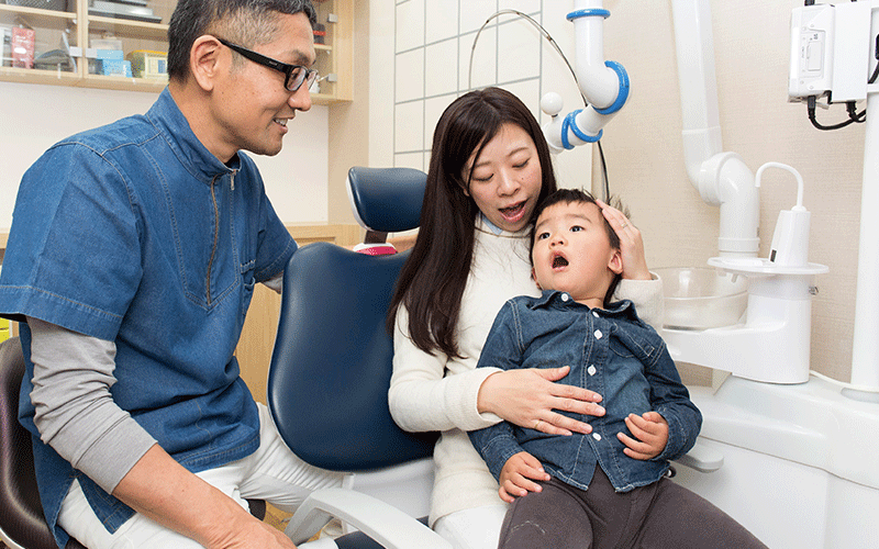 子どもに無理やり治療はしないようにしています。