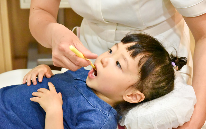タケノコ歯科・矯正歯科クリニックでは、おこさまに合わせたむし歯予防方法をお伝えしています。